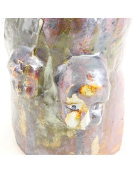 Vase en Terre Cuite Anthropomorphe