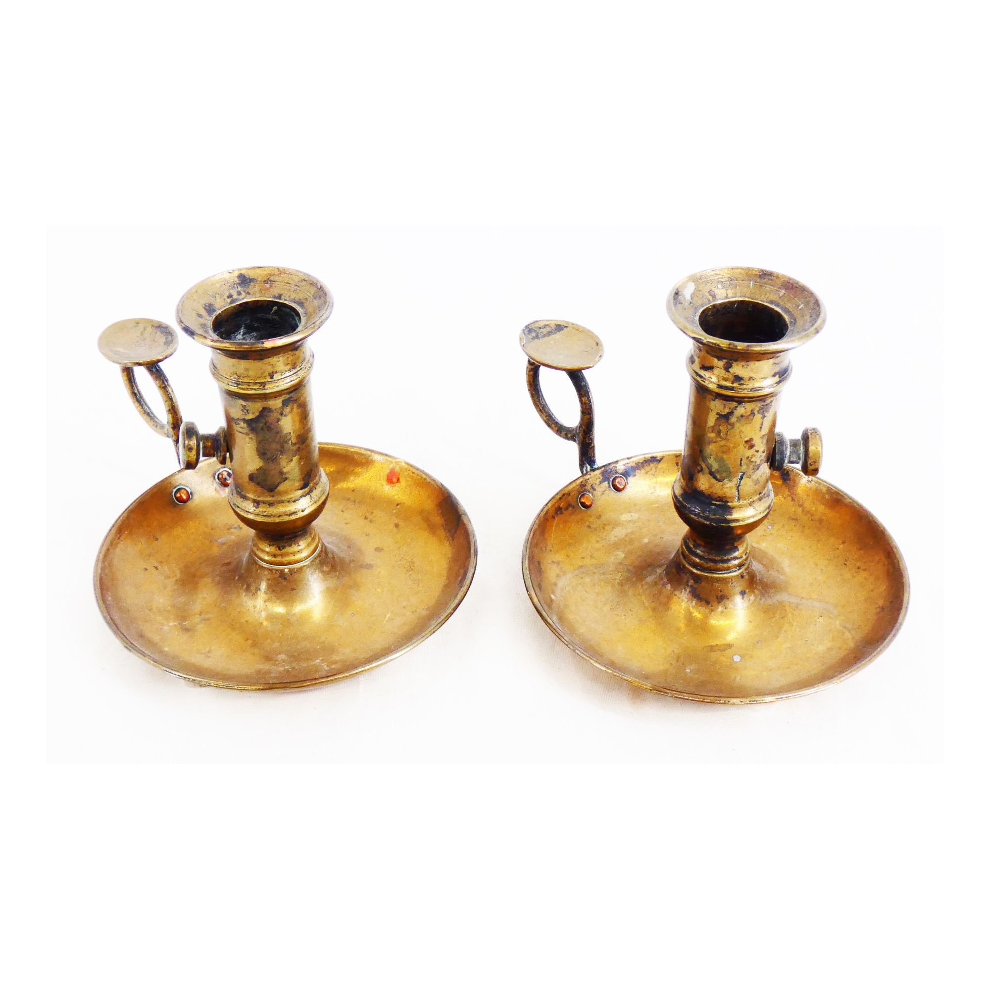 Pair of Push Candle Holders Pair of Push Candle Holders