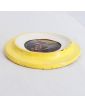 Miniature sur Cuir Cadre Jaune