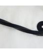 Small Black Metal Coat Hook and 2 Colorful Wooden Balls