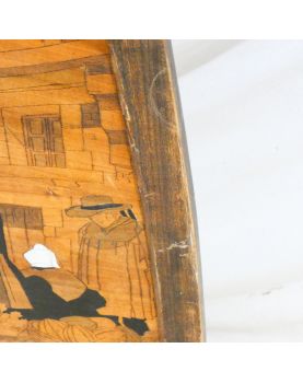 Écran de Cheminée Décor Paysans Breton