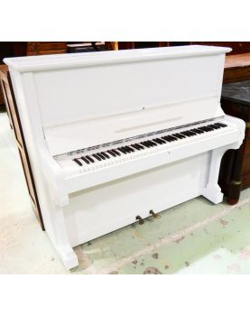 Piano Droit Blanc