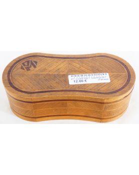Small Monogrammed Marquetry Box