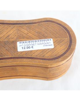 Small Monogrammed Marquetry Box