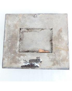 Small Painted Panel Mountain Scene