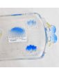 Swan Decor Glass Cake Dish