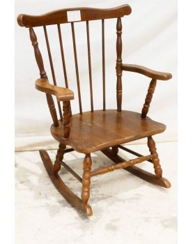 Rocking Chair pour Enfant à Barreaux