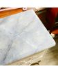 Petite Commode 2 Tiroirs Relookée Plateau Imitation Marbre