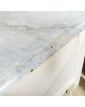 Small 2-Drawer Chest of Drawers Revamped with Imitation Marble Top
