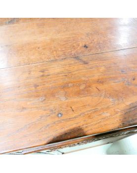Commode Normande 2 Portes 3 Tiroirs en Chêne Sculpté