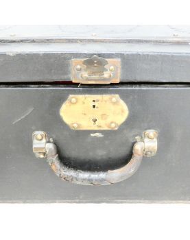Old Wooden Trunk Suitcase