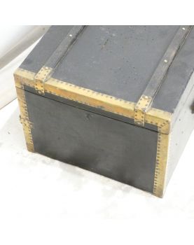 Ancienne Valise Coffre en Bois
