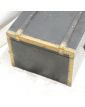 Ancienne Valise Coffre en Bois