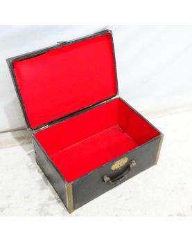 Ancienne Valise Coffre en Bois