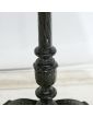 Bistro Pedestal Table with Cast Iron Legs