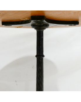 Guéridon Bistrot avec Pied en Fonte