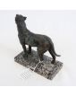 Chien en Bronze sur Socle en Marbre Joseph Victor CHEMIN