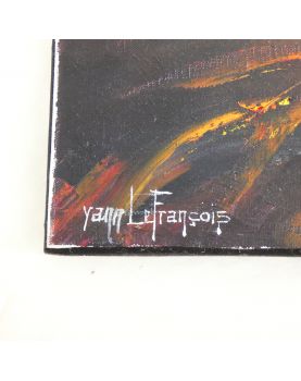 Huile sur Toile Abstraction Y.LEFRANCOIS
