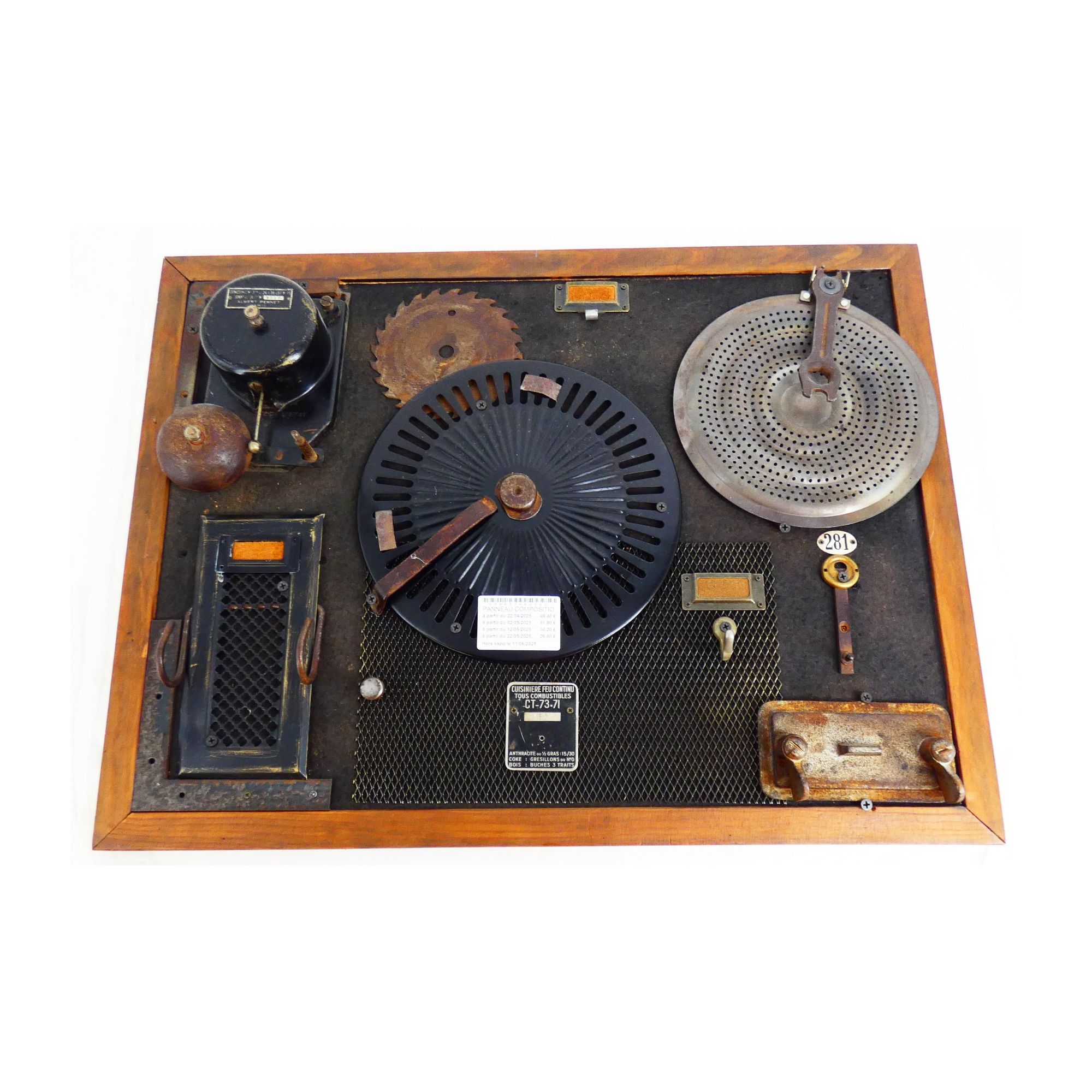 Industrial Style Decorative Composition Panel Industrial Style Decorative Composition Panel