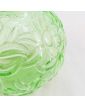 Vase en Verre Moulé Vert