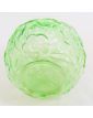 Vase en Verre Moulé Vert