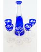 Lot 5 Petits Verres avec Carafe Sans Bouchon