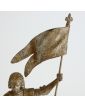 Statue of Joan of Arc in spelter