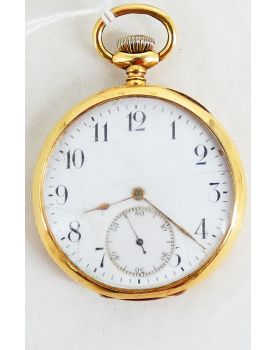 Montre à Gousset en Or 68 Grammes Tête de Cheval