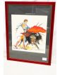 Gouache Toreador Signed L.H.LEMIRRE