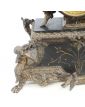 Pendule en Régule Sujet Femme et Enfant à Restaurer avec Balancier
