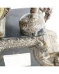 Spelter Pendulum with Woman and Child Subject to Restoration with Pendulum