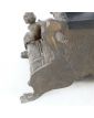 Pendule en Régule Sujet Femme et Enfant à Restaurer avec Balancier
