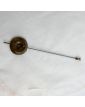 Pendule en Régule Sujet Femme et Enfant à Restaurer avec Balancier