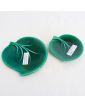 Set of 2 Empty Pockets with 50s Leaf Decor