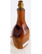 Lampe de Bureau en Bois d’Olivier Estampillée Richard Lecompte
