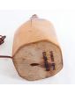 Lampe de Bureau en Bois d’Olivier Estampillée Richard Lecompte