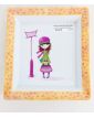 Porcelain Empty Pocket Decor Little Girl Destination Happiness
