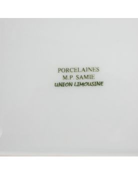 Vide Poche en Porcelaine Décor Fillette Destination Bonheur