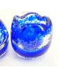 Paire de Petits Bougeoirs BIOT Bleu