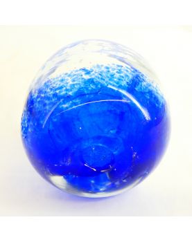 Paire de Petits Bougeoirs BIOT Bleu