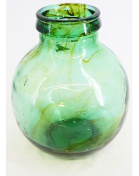 Pot Vert Olive en Verre