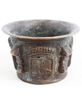 Small Bronze Mortar