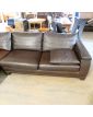 Leather Corner Sofa with Fixing Leg
