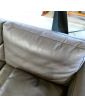 Leather Corner Sofa with Fixing Leg