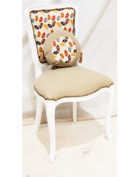 Chaise de Chambre Tapissée avec Coussin