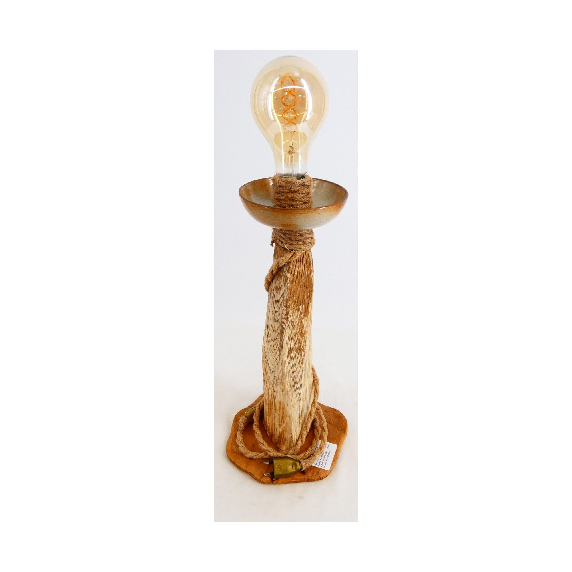 Lampe en Bois Flotte Lampe en Bois Flotte