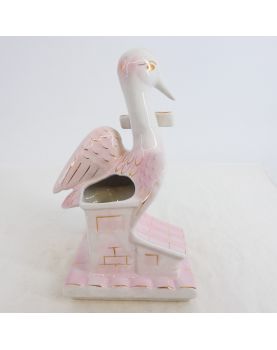 Jardinière Cigognes en Porcelaine