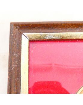 English Gold Framed Medal