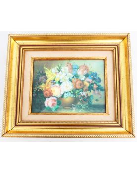 Huile sur Toile Bouquet Floral