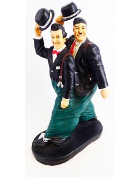 Sujet Laurel et Hardy en Résine